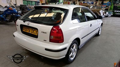 Lot 290 - 1998 HONDA CIVIC 1.4I