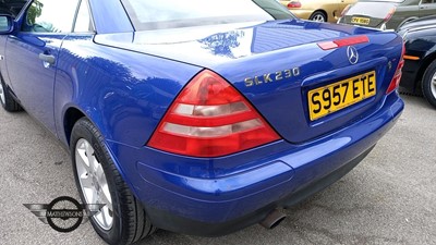 Lot 437 - 1998 MERCEDES SLK 230 KOMPRESSOR AUTO