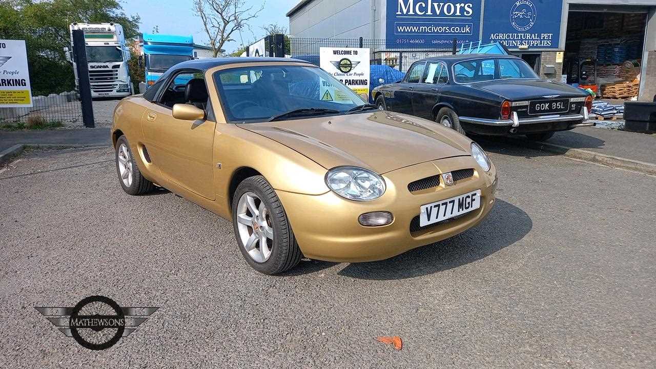 Lot 112 - 2000 MG MGF STEPTRONIC