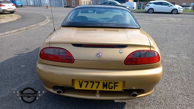 Lot 112 - 2000 MG MGF STEPTRONIC