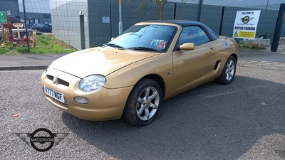 Lot 112 - 2000 MG MGF STEPTRONIC