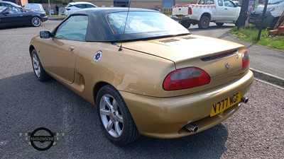 Lot 112 - 2000 MG MGF STEPTRONIC