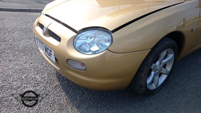 Lot 112 - 2000 MG MGF STEPTRONIC