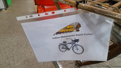 Lot 829 - INDIAN MOTORCYCLES BEACH CRUISER BIKE