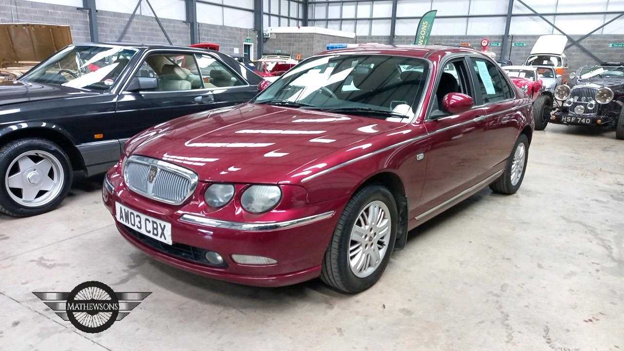 Lot 138 - 2003 ROVER 75 CLUB SE T