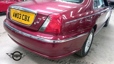 Lot 138 - 2003 ROVER 75 CLUB SE T