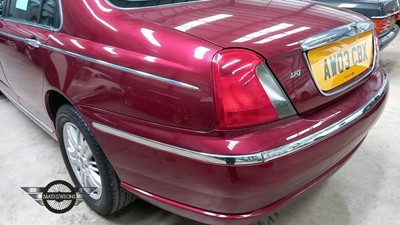 Lot 138 - 2003 ROVER 75 CLUB SE T