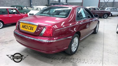 Lot 138 - 2003 ROVER 75 CLUB SE T