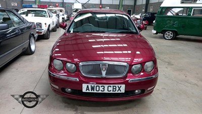 Lot 138 - 2003 ROVER 75 CLUB SE T