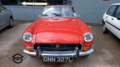 Lot 28 - 1972 MG B GT