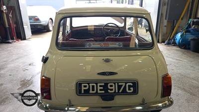 Lot 170 - 1969 MORRIS MINI 1000