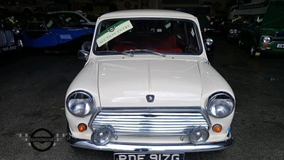Lot 170 - 1969 MORRIS MINI 1000