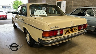 Lot 338 - 1985 MERCEDES 230 E AUTO