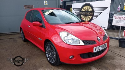 Lot 454 - 2007 RENAULT CLIO RENAULTSPORT 197