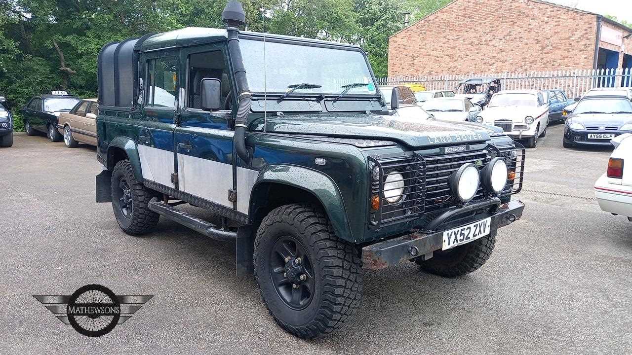 Lot 544 - 2002 LAND ROVER DEFENDER 110 COUNTY TD5