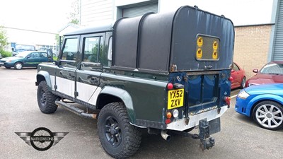 Lot 544 - 2002 LAND ROVER DEFENDER 110 COUNTY TD5