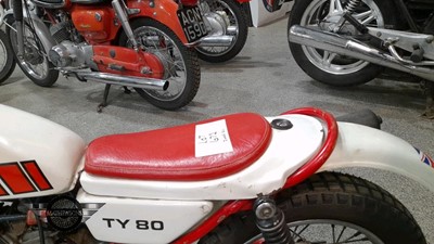 Lot 672 - 1975 YAMAHA TY80