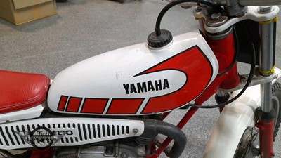 Lot 672 - 1975 YAMAHA TY80