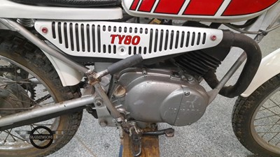 Lot 712 - 1975 YAMAHA TY80