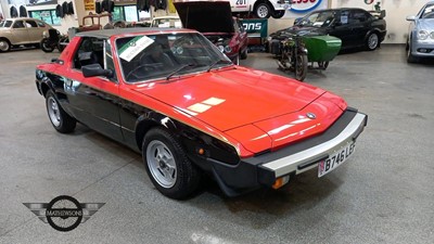 Lot 88 - 1984 FIAT X1/9 VS