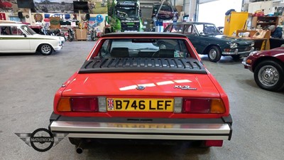 Lot 88 - 1984 FIAT X1/9 VS