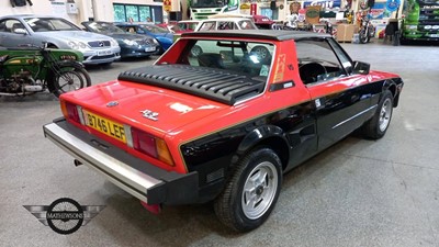 Lot 88 - 1984 FIAT X1/9 VS