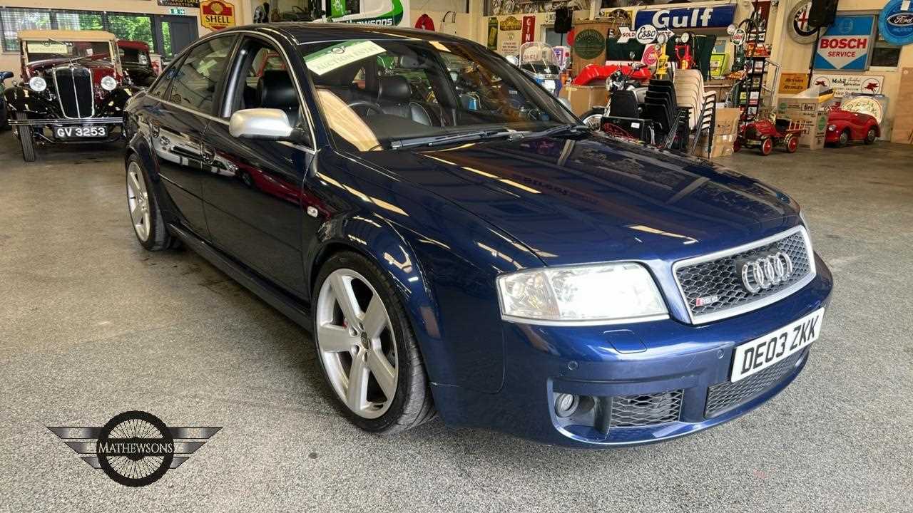 Lot 18 - 2003 AUDI RS6 QUATTRO AUTO