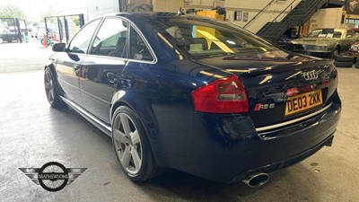 Lot 18 - 2003 AUDI RS6 QUATTRO AUTO