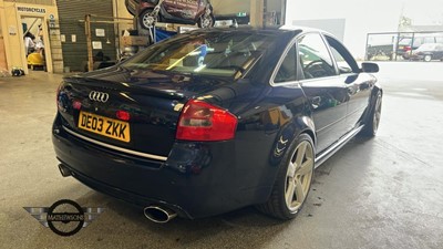 Lot 18 - 2003 AUDI RS6 QUATTRO AUTO