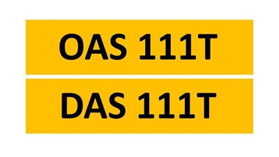 Lot 7-15 - REGISTRATIONS ON RETENTION - OAS 111T & DAS 11T