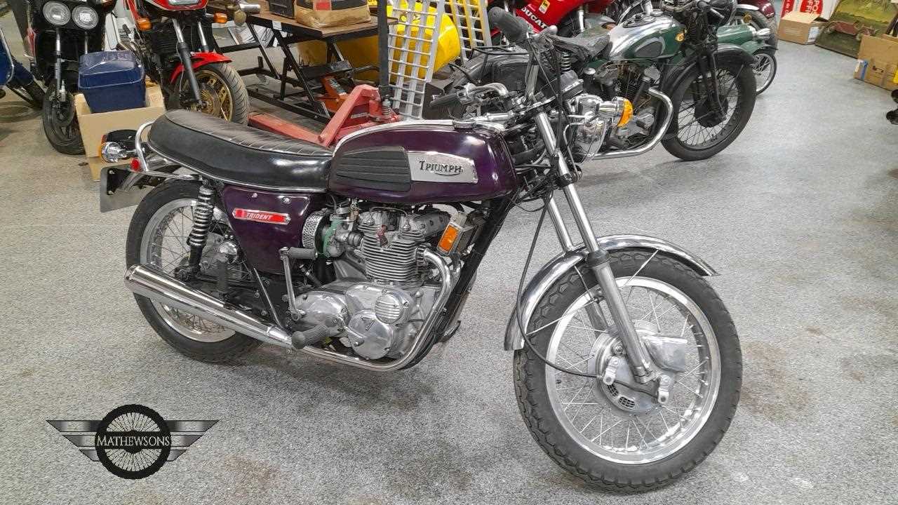 Lot 510 - 1973 TRIUMPH TRIDENT