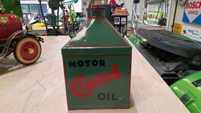 Lot 513 - CASTROL MOTOR OIL CONICAL CAN