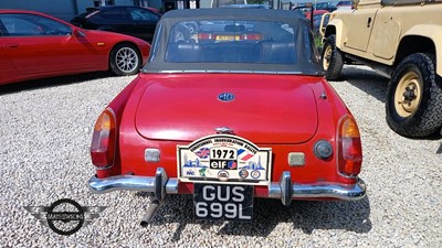 Lot 514 - 1972 MG MIDGET