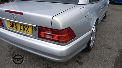 Lot 164 - 2001 MERCEDES SL500 AUTO