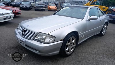 Lot 164 - 2001 MERCEDES SL500 AUTO