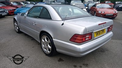 Lot 164 - 2001 MERCEDES SL500 AUTO