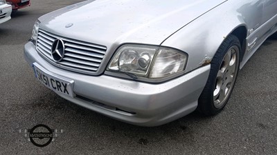 Lot 164 - 2001 MERCEDES SL500 AUTO