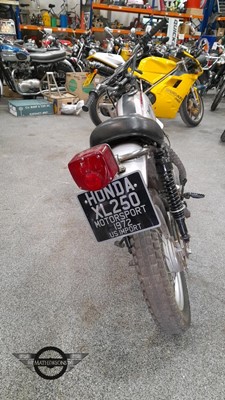 Lot 620 - 1972 HONDA XL250