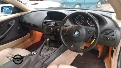 Lot 126 - 2005 BMW 630I AUTO