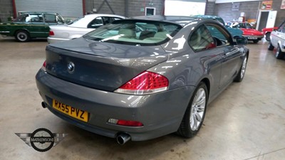 Lot 126 - 2005 BMW 630I AUTO