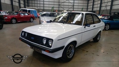 Lot 655 - 1980 FORD ESCORT RS CUSTOM