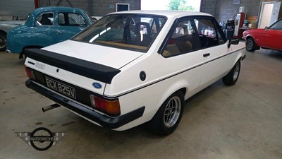 Lot 655 - 1980 FORD ESCORT RS CUSTOM