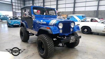 Lot 547 - 1979 AMC JEEP CJ-S