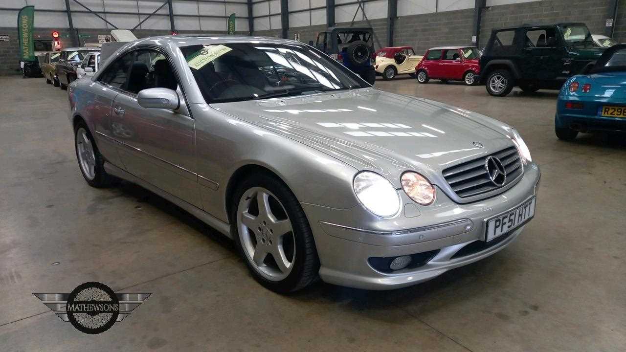 Lot 557 - 2002 MERCEDES CL55 AMG AUTO