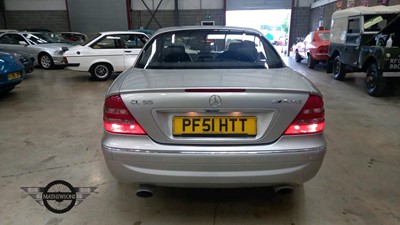 Lot 557 - 2002 MERCEDES CL55 AMG AUTO