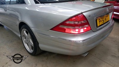 Lot 557 - 2002 MERCEDES CL55 AMG AUTO