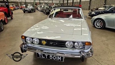 Lot 802 - 1973 TRIUMPH STAG