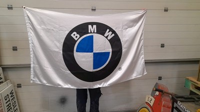 Lot 715 - BMW FLAG/BANNER, DOUBLE SIDED 48" X 36"