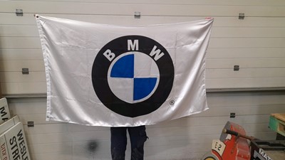 Lot 715 - BMW FLAG/BANNER, DOUBLE SIDED 48" X 36"