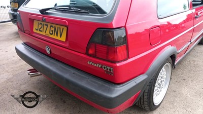 Lot 852 - 1991 VOLKSWAGEN GOLF GTI 16V